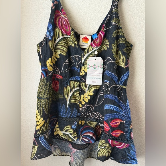 Farm Rio Nina Ruffled Cami - Picture 3 of 4